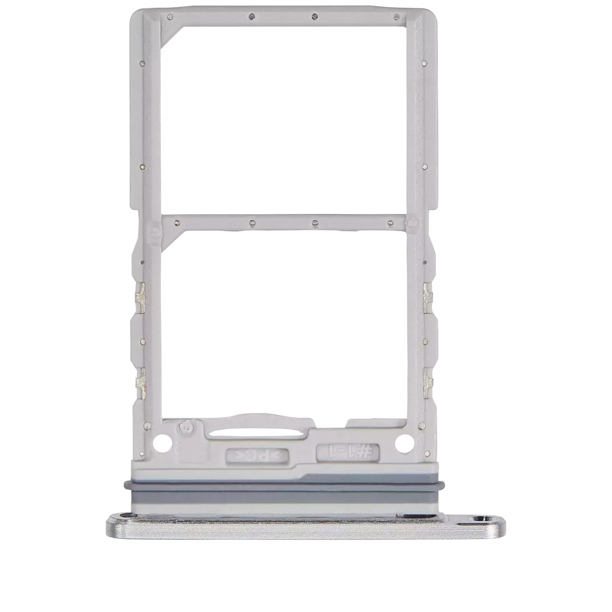 Çift Sim Kart Tepsisi Samsung Galaxy Z Flip 6 (F741) (Premium) (Beyaz) - Görsel 4