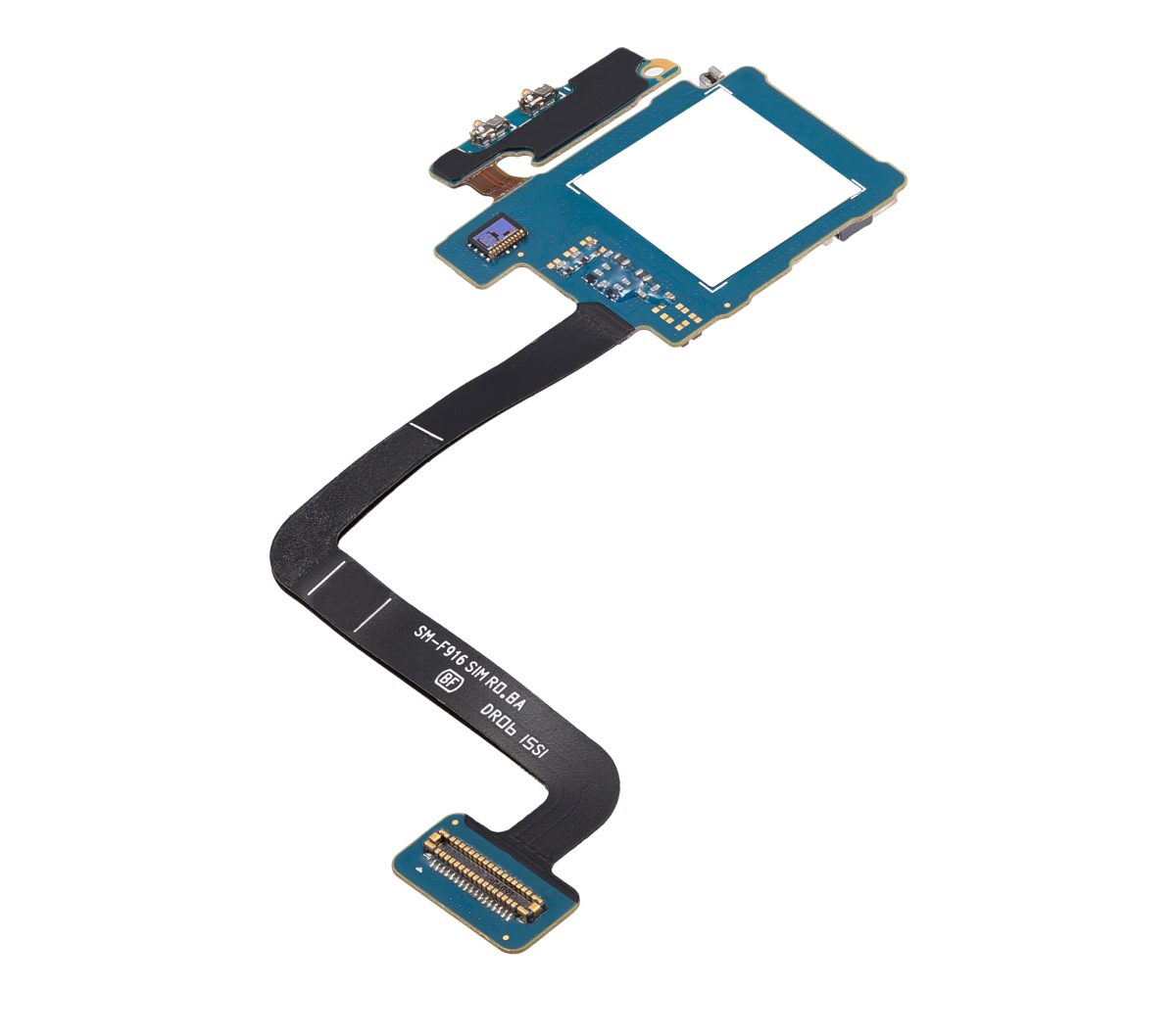 Flex Kablolu Sim Kart Okuyucu Samsung Galaxy Z Fold 2 5G (F916) - Görsel 4