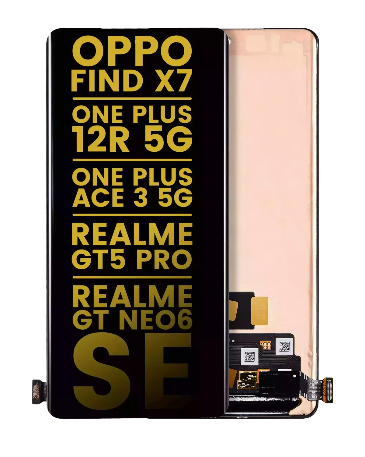 GT NEO6 SE İle Uyumlu Ekran Dokunmatik Amoled %100 Orijinal Servis (Tüm Renkler İle Uyumlu) - Görsel 7