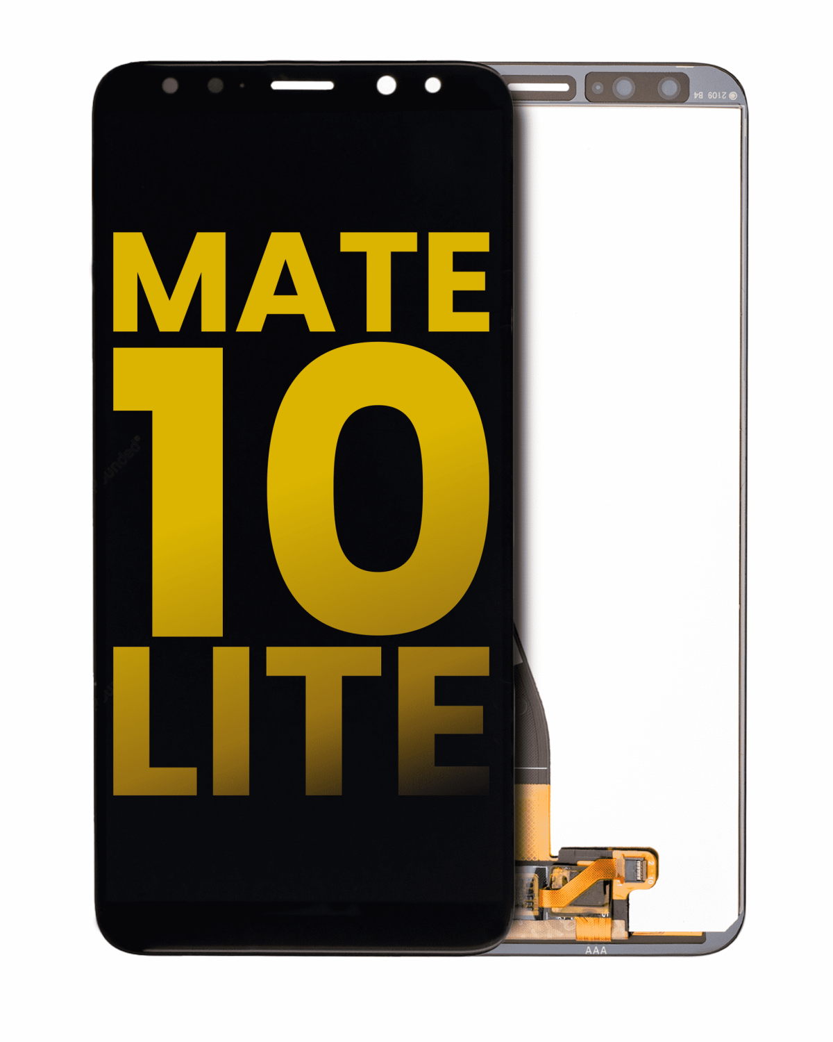 Huawei Mate 10 Lite İle Uyumlu Ekran Dokunmatik Çerçevesiz Amoled ekran %100 Orijinal (Siyah)