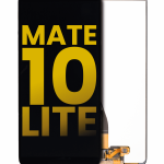 Huawei Mate 10 Lite İle Uyumlu Ekran Dokunmatik Çerçevesiz Amoled ekran %100 Orijinal (Siyah)