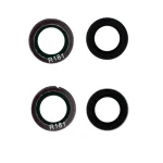 Huawei Mate 10 Pro İle Uyumlu  Arka Kamera Lensi Braketli (Gece ​​Mavisi)