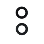 Huawei Mate 10 Pro İle Uyumlu Arka Kamera Lensi (Pembe Altın)