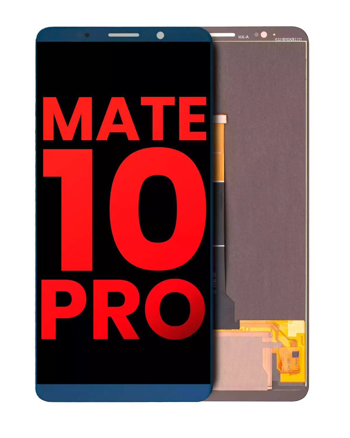 Huawei Mate 10 Pro İle Uyumlu Ekran Dokunmatik Çerçevesiz (A Plus) ) (Gece ​​Mavisi)