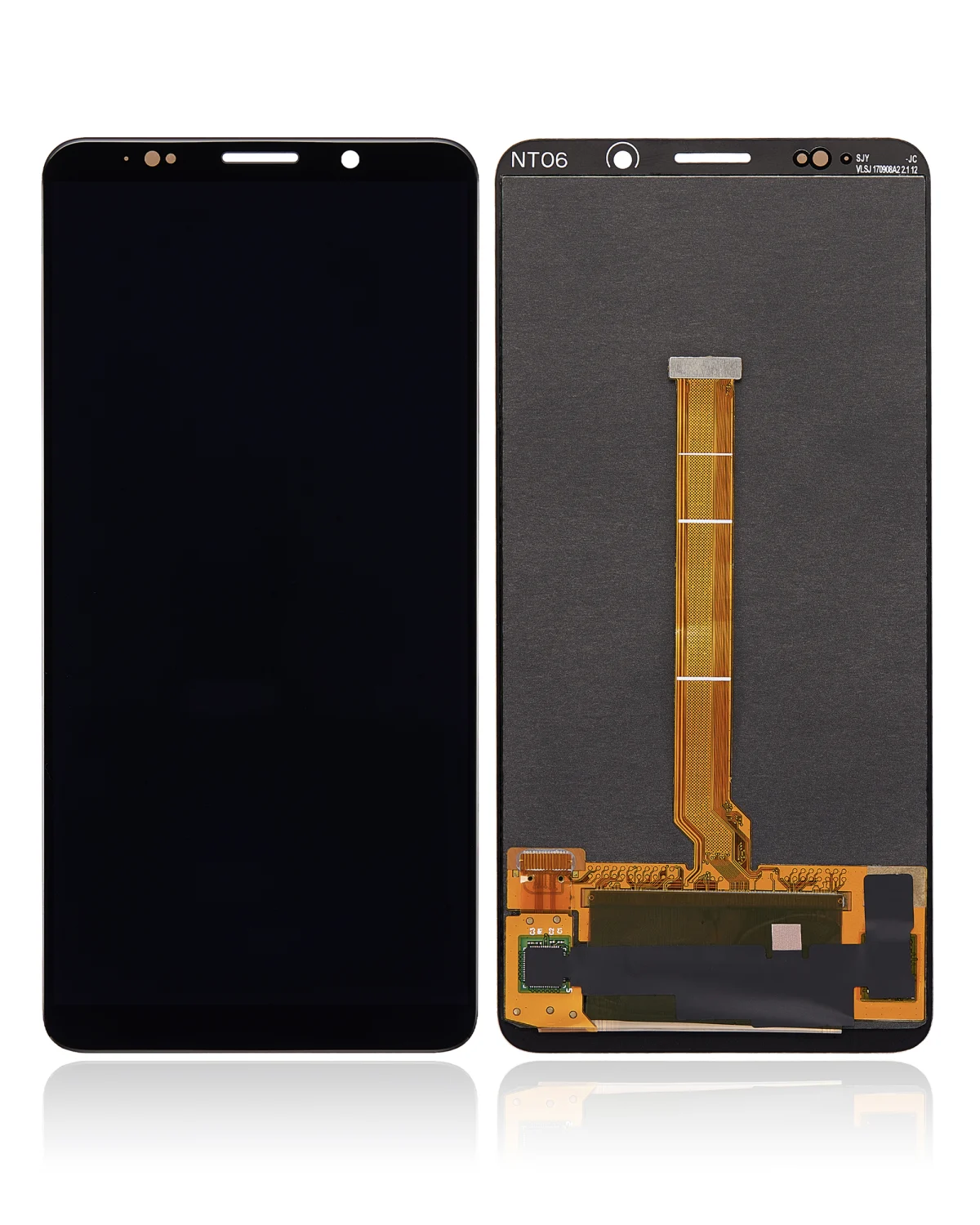 Huawei Mate 10 Pro İle Uyumlu Ekran Dokunmatik Çerçevesiz (A Plus) (Titanyum Grisi) - Görsel 2
