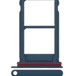 Huawei Mate 10 Pro İle Uyumlu Sim Kart Tepsisi (Gece ​​Mavisi)