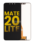 Huawei Mate 20 Lite İle Uyumlu Ekran Dokunmatik Çerçevesiz Amoled ekran %100 Orijinal (Siyah)