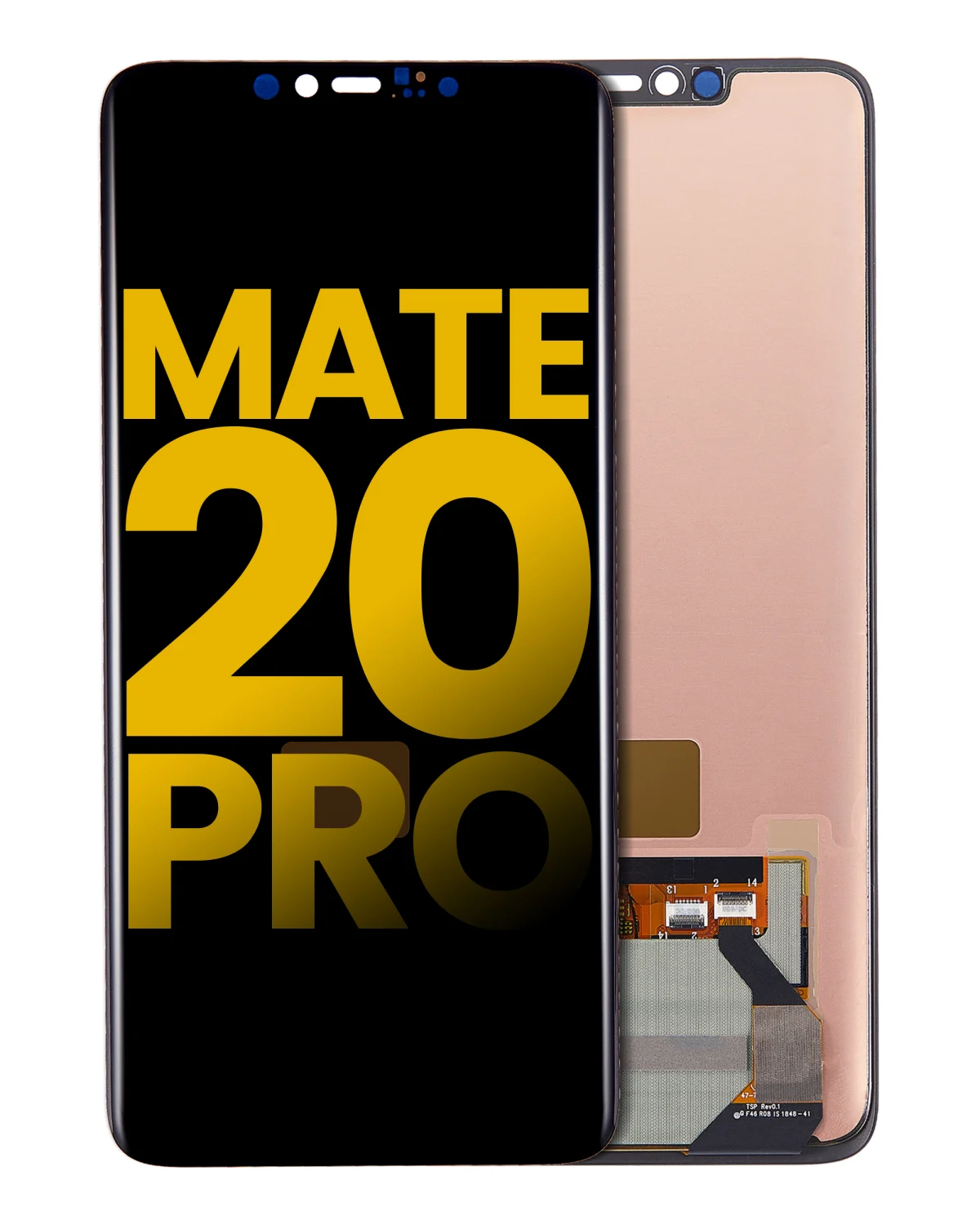 Huawei Mate 20 Pro İle Uyumlu Ekran Dokunmatik Çerçevesiz Amoled ekran %100 Orijinal (Tüm Renkler)