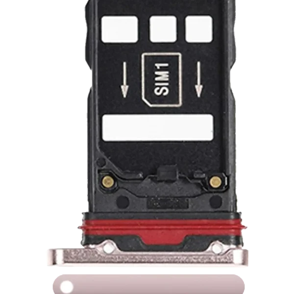 Huawei Mate 20 Pro İle Uyumlu Sim Kart Tepsisi (Pembe Altın)