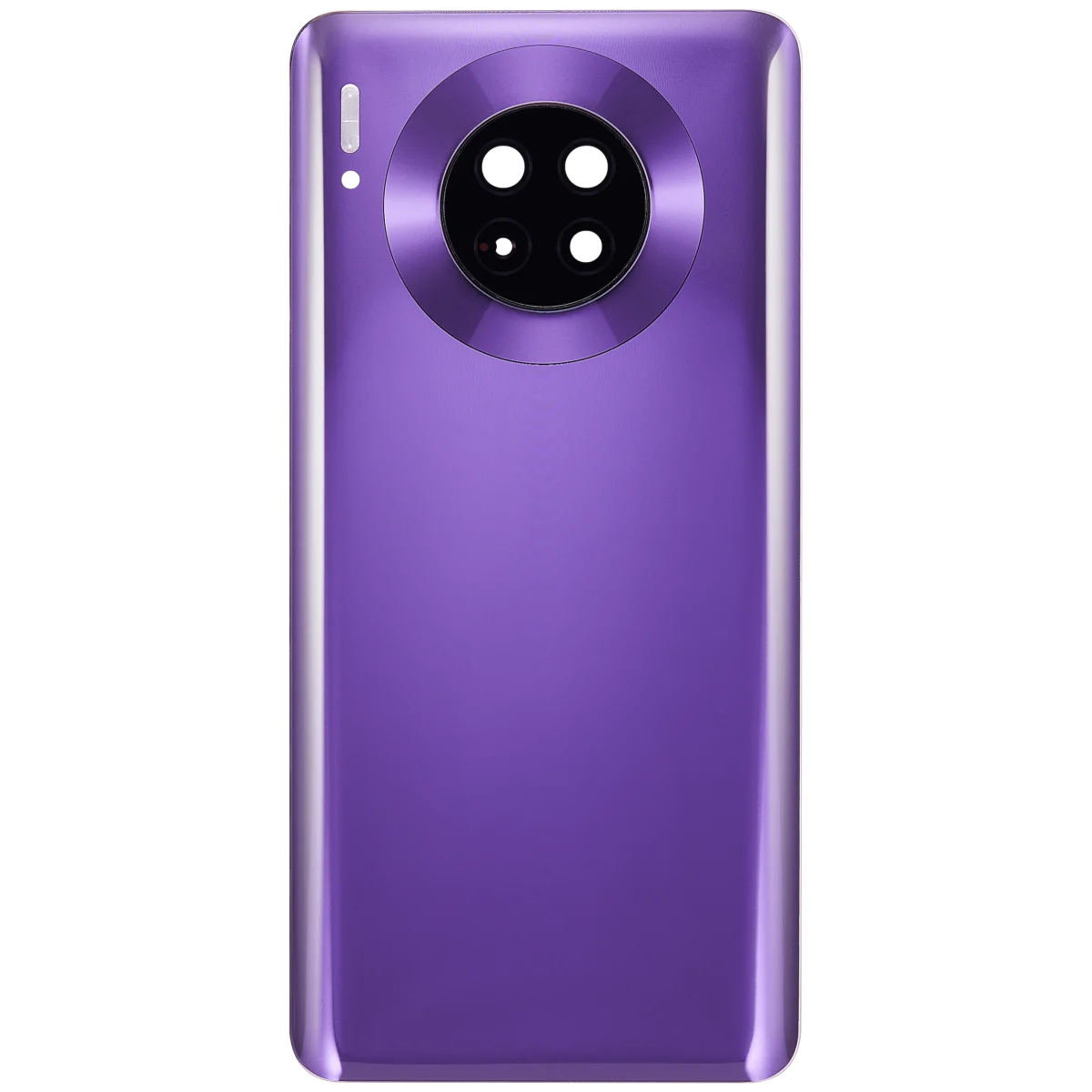 Huawei Mate 30 İle Uyumlu Arka Kapak Camı Kamera Lensli (Kozmik Mor) - Görsel 3