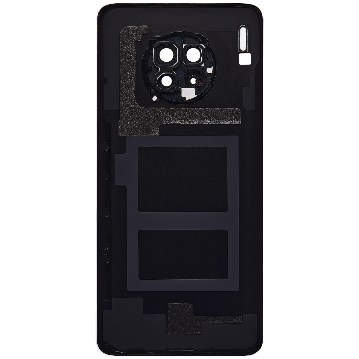 Huawei Mate 30 İle Uyumlu Arka Kapak Camı Kamera Lensli (Kozmik Mor) - Görsel 4