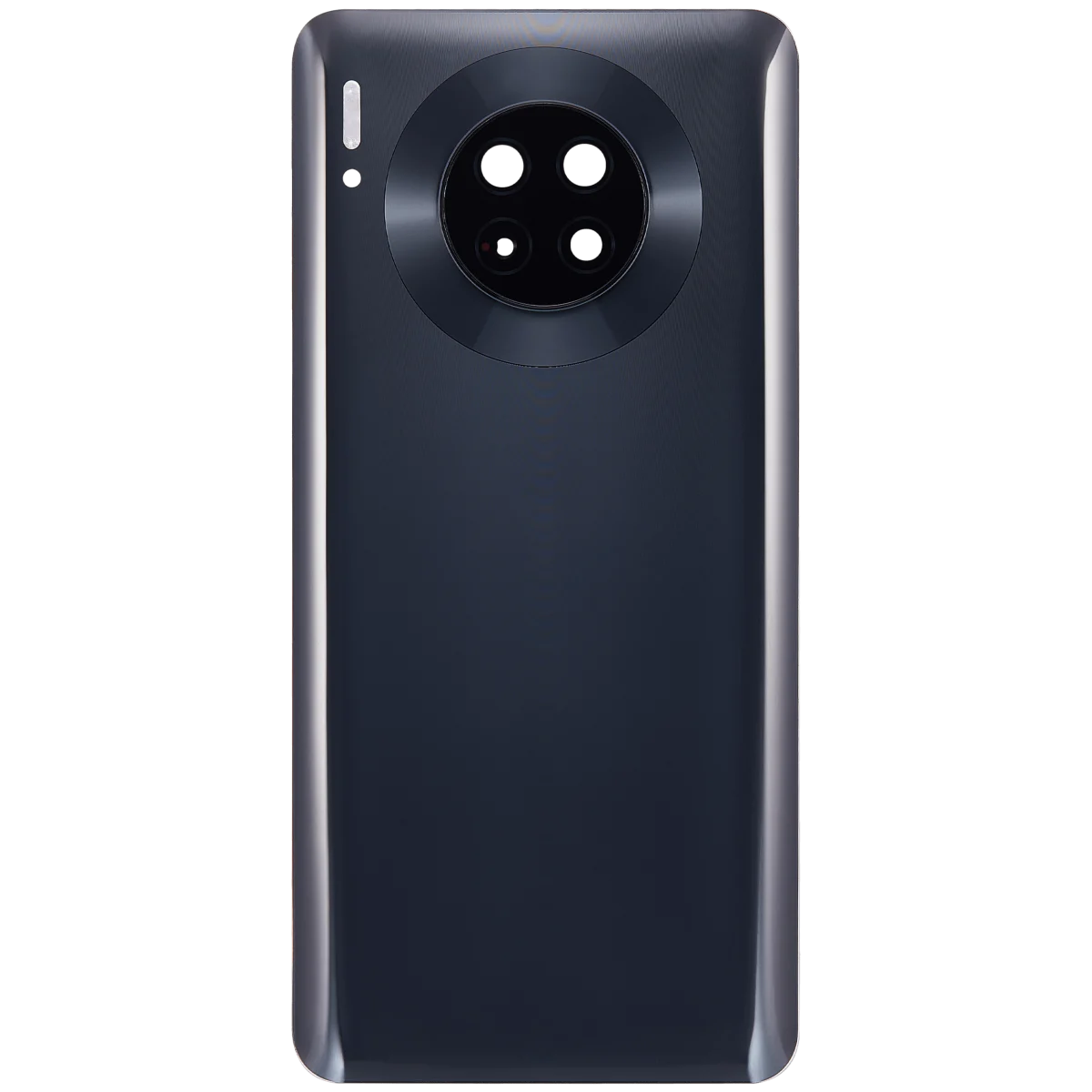 Huawei Mate 30 İle Uyumlu Arka Kapak Camı Kamera Lensli (Siyah) - Görsel 3