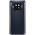 Huawei Mate 30 İle Uyumlu Arka Kapak Camı Kamera Lensli (Siyah) - Görsel 3