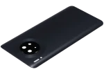 Huawei Mate 30 İle Uyumlu Arka Kapak Camı Kamera Lensli (Siyah) - Görsel 5