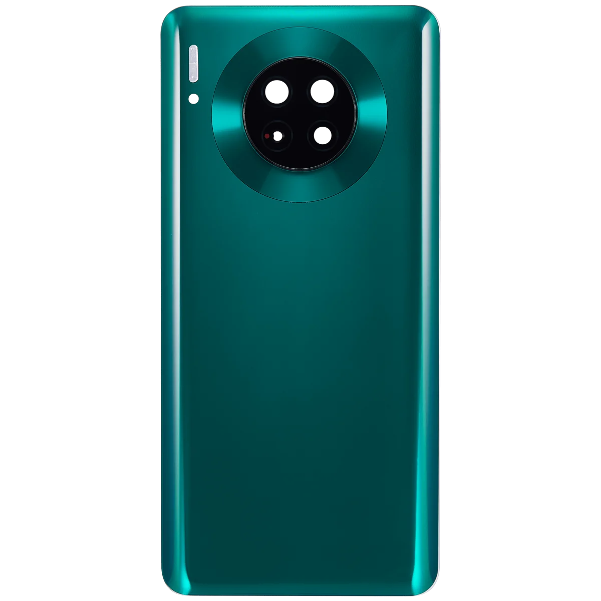 Huawei Mate 30 İle Uyumlu Arka Kapak Camı Kamera Lensli (Zümrüt Yeşili) - Görsel 3