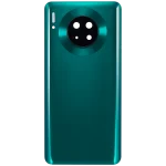 Huawei Mate 30 İle Uyumlu Arka Kapak Camı Kamera Lensli (Zümrüt Yeşili) - Görsel 3