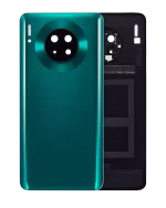 Huawei Mate 30 İle Uyumlu Arka Kapak Camı Kamera Lensli (Zümrüt Yeşili) - Görsel 7