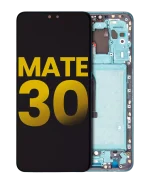 Huawei Mate 30 İle Uyumlu Ekran Dokunmatik Çerçeveli ekran %100 Orijinal (Yeşil)