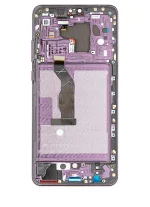 Huawei Mate 30 İle Uyumlu Ekran Dokunmatik Uyumlu %100 Orijinal Çerçeveli ekran  (Mor) - Görsel 7