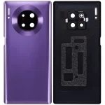 Huawei Mate 30 Pro İle Uyumlu Arka Kapak Camı Kamera Lensli (Kozmik Mor) - Görsel 2