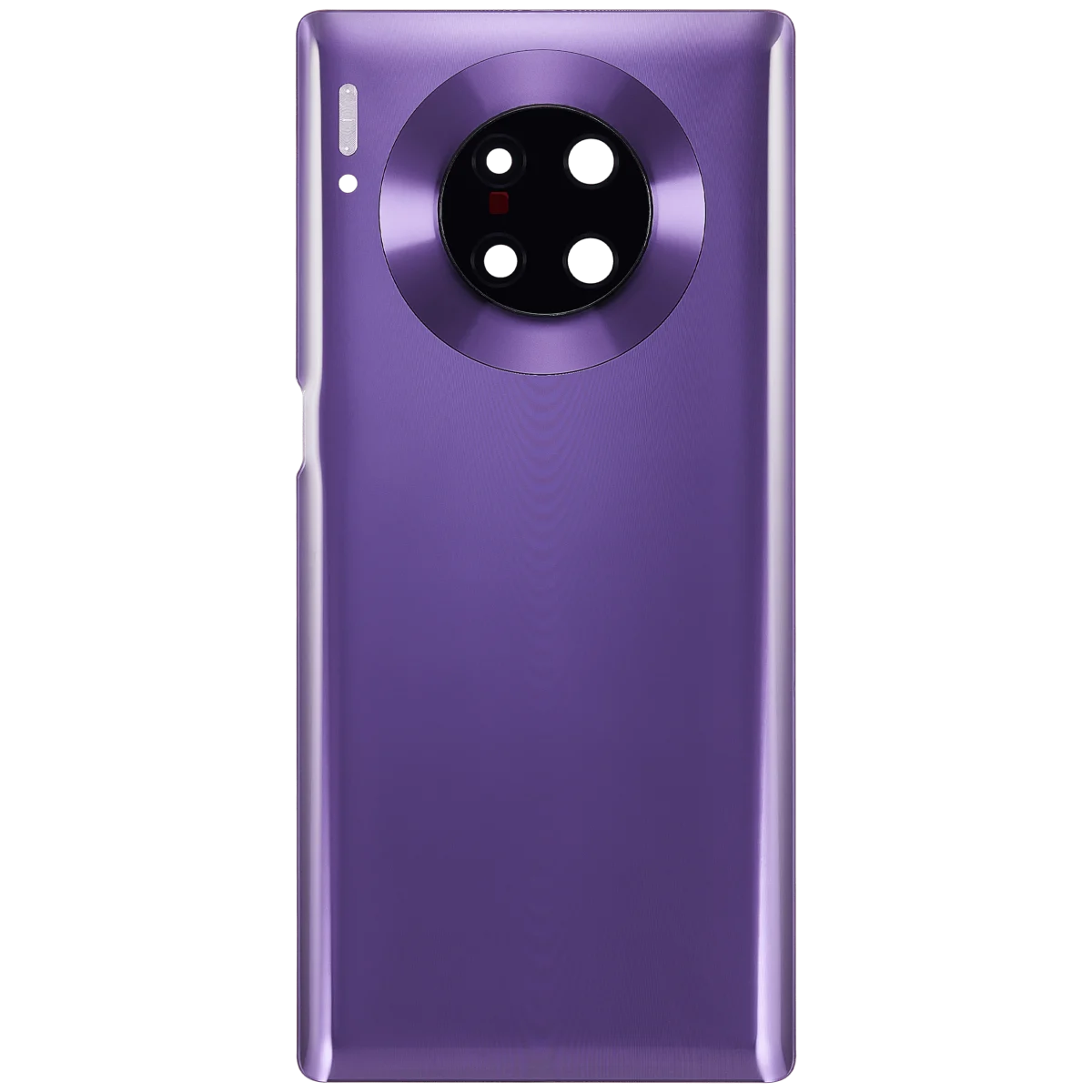Huawei Mate 30 Pro İle Uyumlu Arka Kapak Camı Kamera Lensli (Kozmik Mor) - Görsel 4