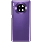 Huawei Mate 30 Pro İle Uyumlu Arka Kapak Camı Kamera Lensli (Kozmik Mor) - Görsel 4