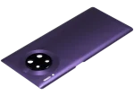 Huawei Mate 30 Pro İle Uyumlu Arka Kapak Camı Kamera Lensli (Kozmik Mor) - Görsel 6
