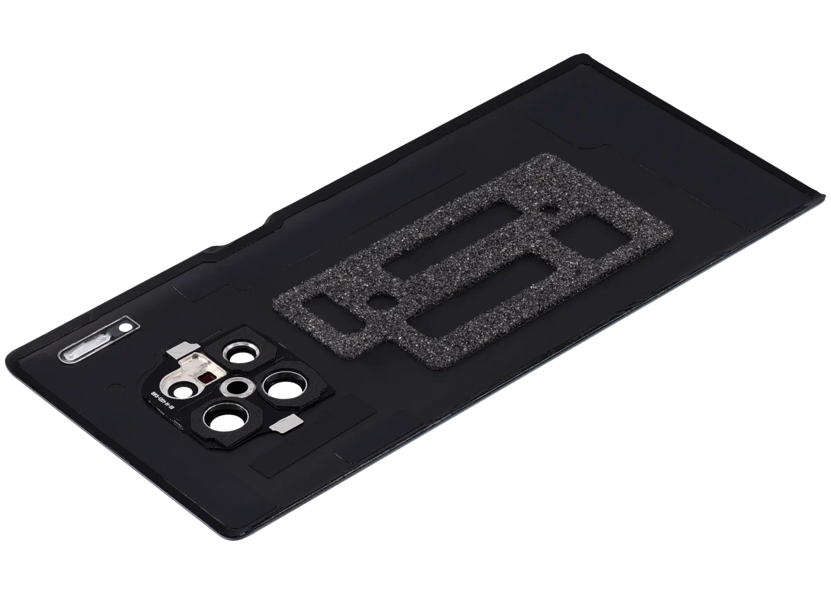 Huawei Mate 30 Pro İle Uyumlu Arka Kapak Camı Kamera Lensli (Kozmik Mor) - Görsel 7