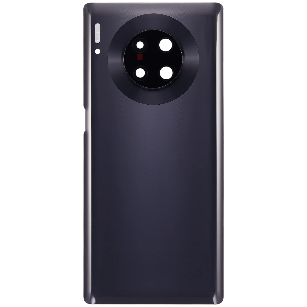 Huawei Mate 30 Pro İle Uyumlu Arka Kapak Camı Kamera Lensli (Siyah) - Görsel 3