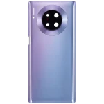 Huawei Mate 30 Pro İle Uyumlu Arka Kapak Camı Kamera Lensli (Uzay Gümüşü) - Görsel 3