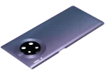 Huawei Mate 30 Pro İle Uyumlu Arka Kapak Camı Kamera Lensli (Uzay Gümüşü) - Görsel 5