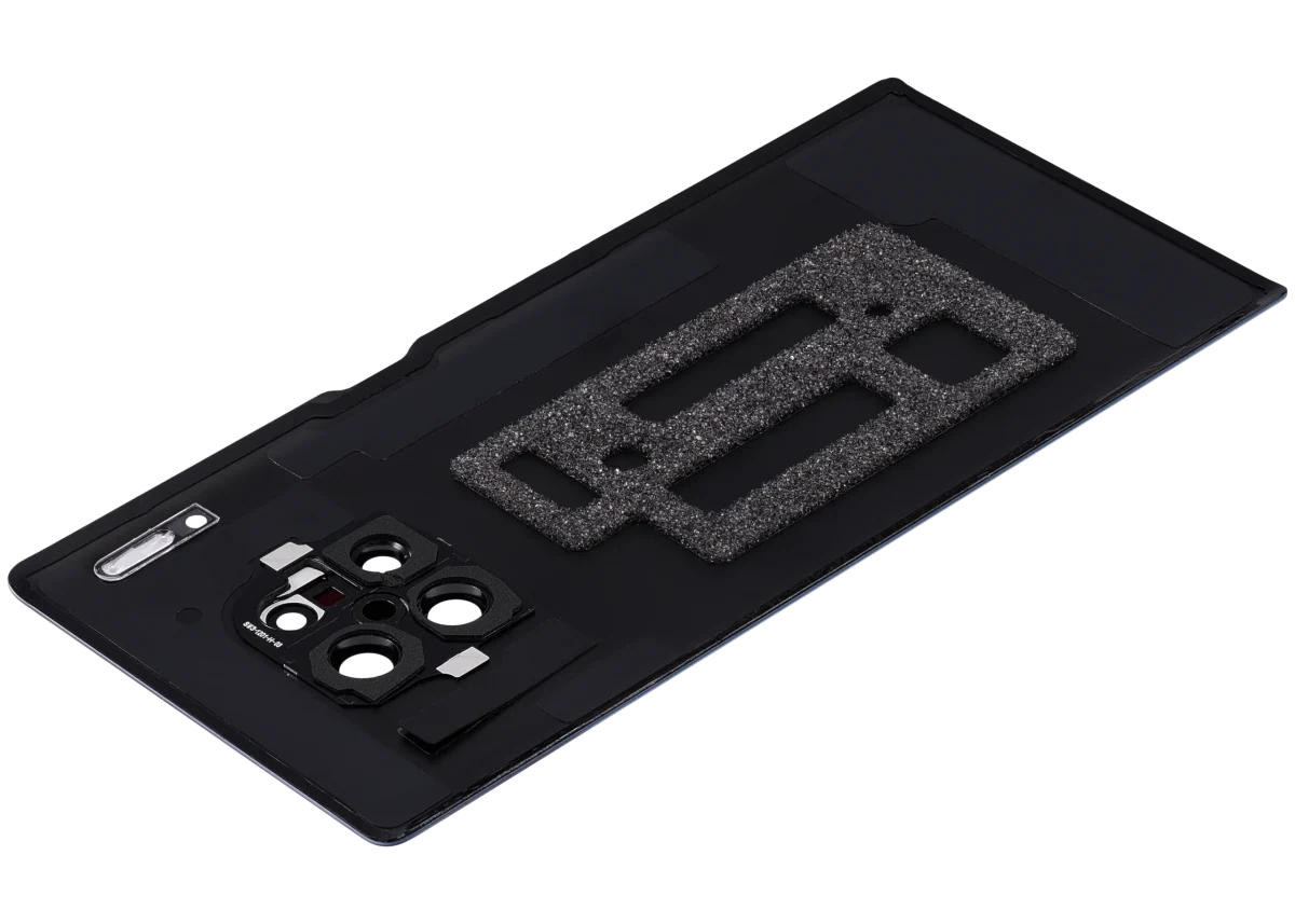 Huawei Mate 30 Pro İle Uyumlu Arka Kapak Camı Kamera Lensli (Uzay Gümüşü) - Görsel 6