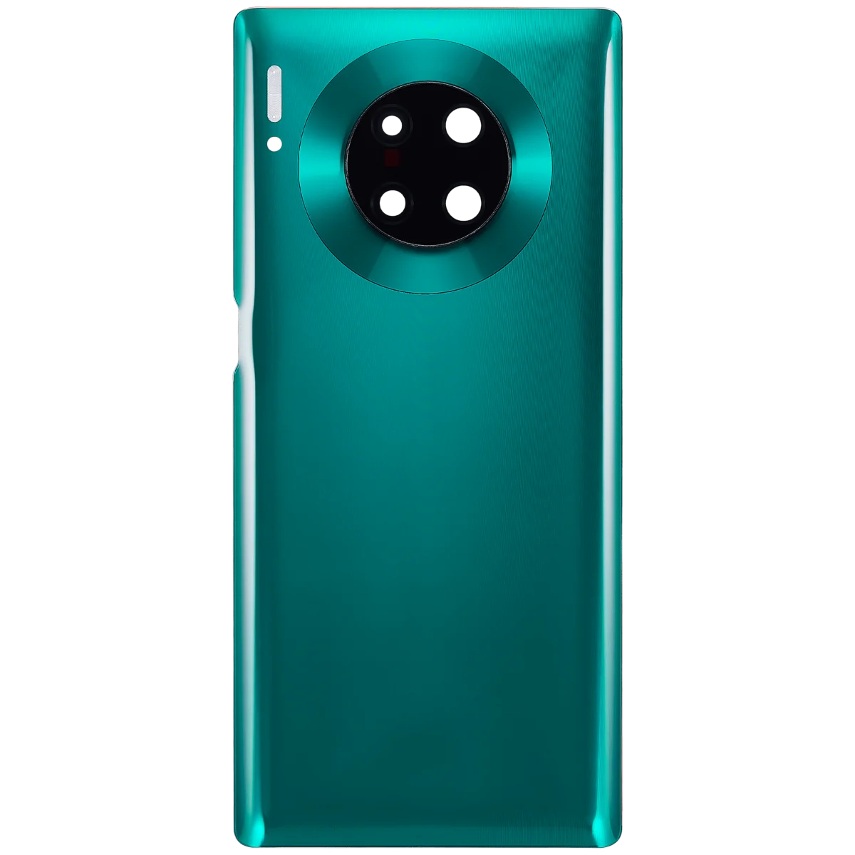Huawei Mate 30 Pro İle Uyumlu Arka Kapak Camı Kamera Lensli (Zümrüt Yeşili) - Görsel 3