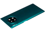 Huawei Mate 30 Pro İle Uyumlu Arka Kapak Camı Kamera Lensli (Zümrüt Yeşili) - Görsel 5