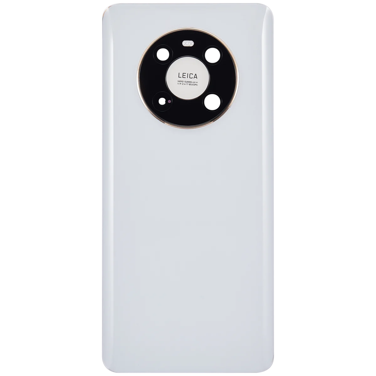 Huawei Mate 40 İle Uyumlu Arka Kapak Camı Kamera Lensli (Beyaz) - Görsel 4
