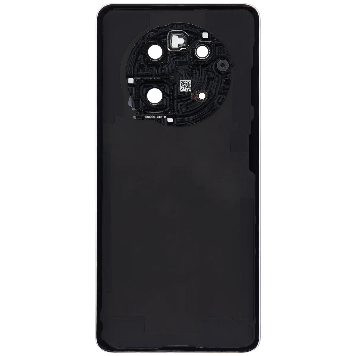 Huawei Mate 40 İle Uyumlu Kamera Lensli Arka Kapak Cam İle Uyumlu ı (Gümüş) - Görsel 4