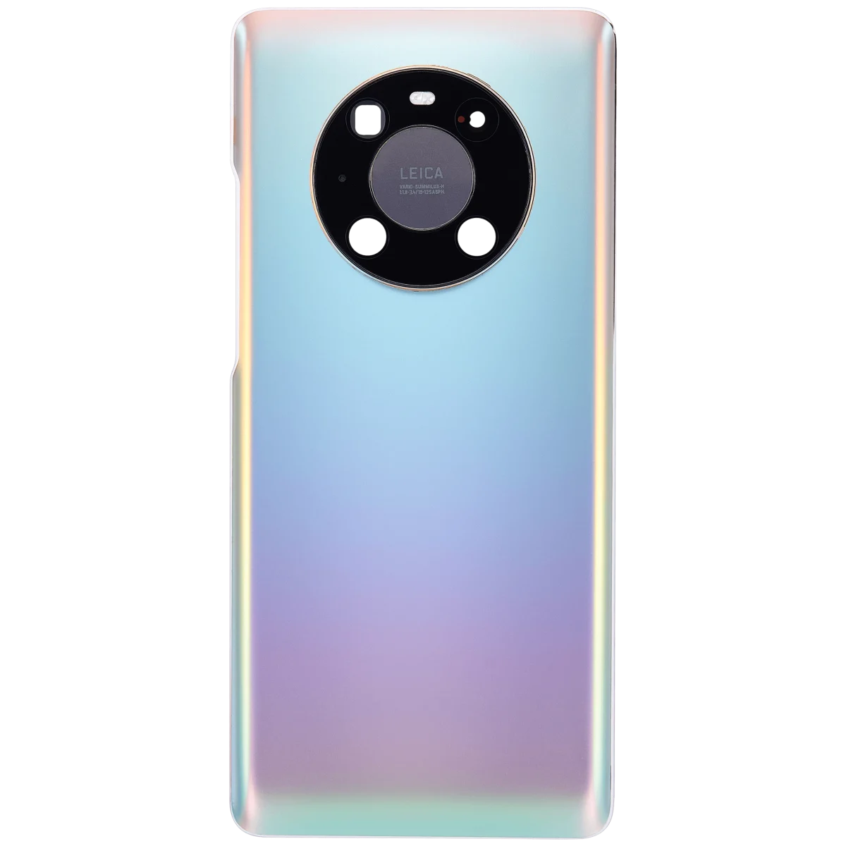Huawei Mate 40 Pro İle Uyumlu Arka Kapak Camı Kamera Lensli (Mat Altın) - Görsel 3