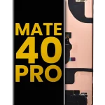 Huawei Mate 40 Pro İle Uyumlu Ekran Dokunmatik Çerçevesiz Amoled ekran %100 Orijinal (Tüm Renkler)
