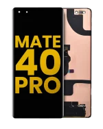 Huawei Mate 40 Pro İle Uyumlu Ekran Dokunmatik Çerçevesiz Amoled ekran %100 Orijinal (Tüm Renkler)