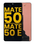 Huawei Mate 50 İle Uyumlu Ekran Dokunmatik Çerçevesiz Amoled ekran Mate 50E %100 Orijinal (Tüm Renkler)