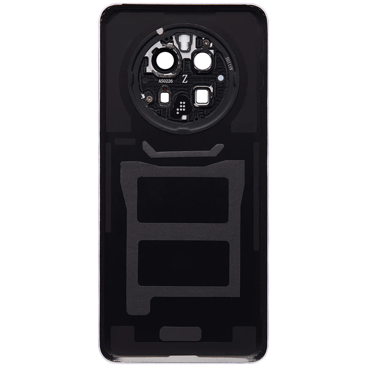 Huawei Mate 50 İle Uyumlu Kamera Lensli Arka Kapak Cam İle Uyumlu ı (Mor) - Görsel 4