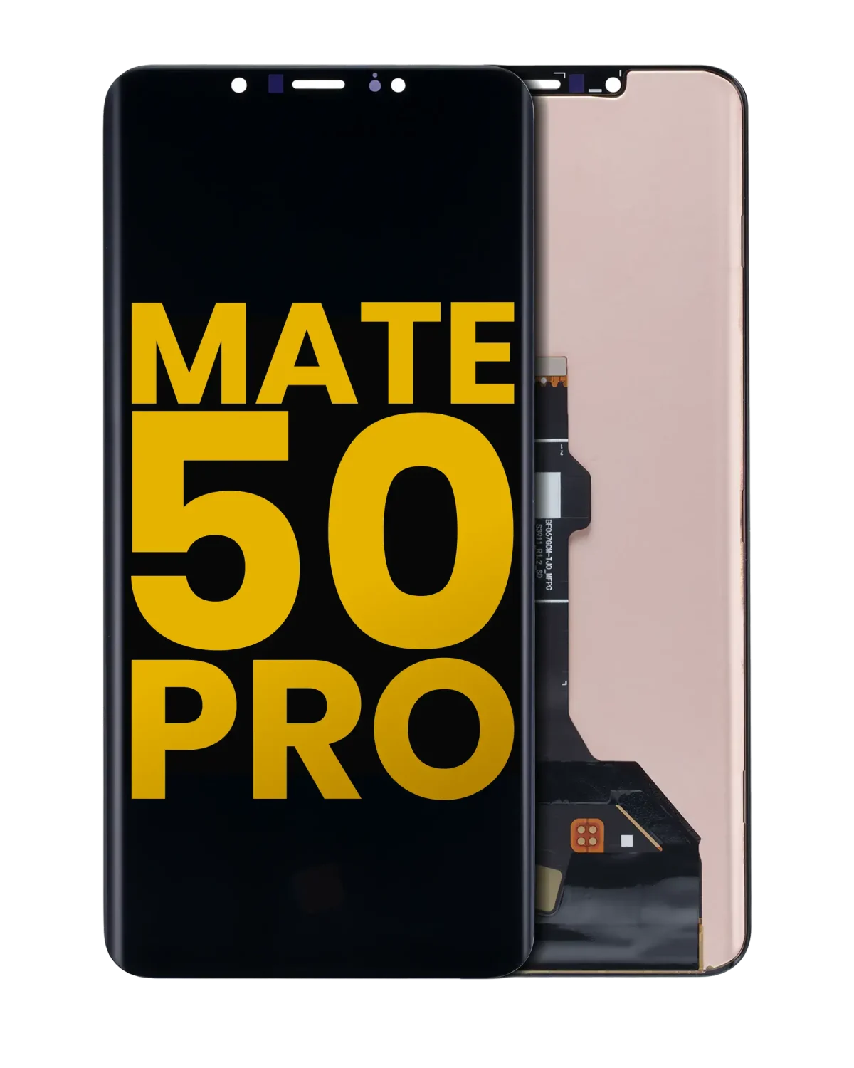 Huawei Mate 50 Pro İle Uyumlu Ekran Dokunmatik Çerçevesiz Amoled ekran %100 Orijinal (Tüm Renkler)