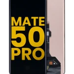 Huawei Mate 50 Pro İle Uyumlu Ekran Dokunmatik Çerçevesiz Amoled ekran %100 Orijinal (Tüm Renkler)