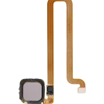 Huawei Mate 8 İle Uyumlu Parmak İzi Okuyucu Esnek Kablolu (Gri)