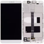 Huawei Mate 9 İle Uyumlu Ekran Dokunmatik Çerçeveli ekran %100 Orijinal  (Beyaz) - Görsel 2