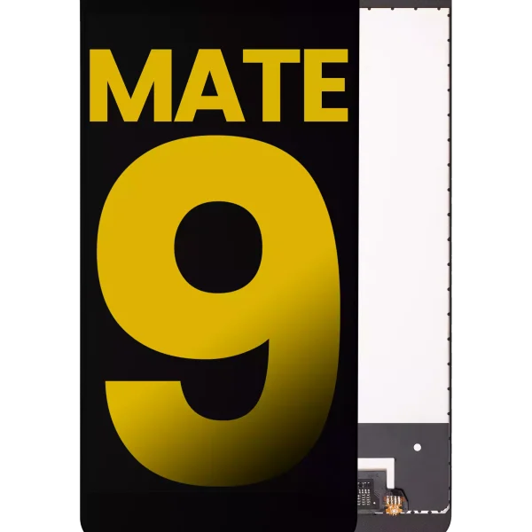 Huawei Mate 9 İle Uyumlu Ekran Dokunmatik Çerçevesiz Amoled ekran %100 Orijinal (Siyah)
