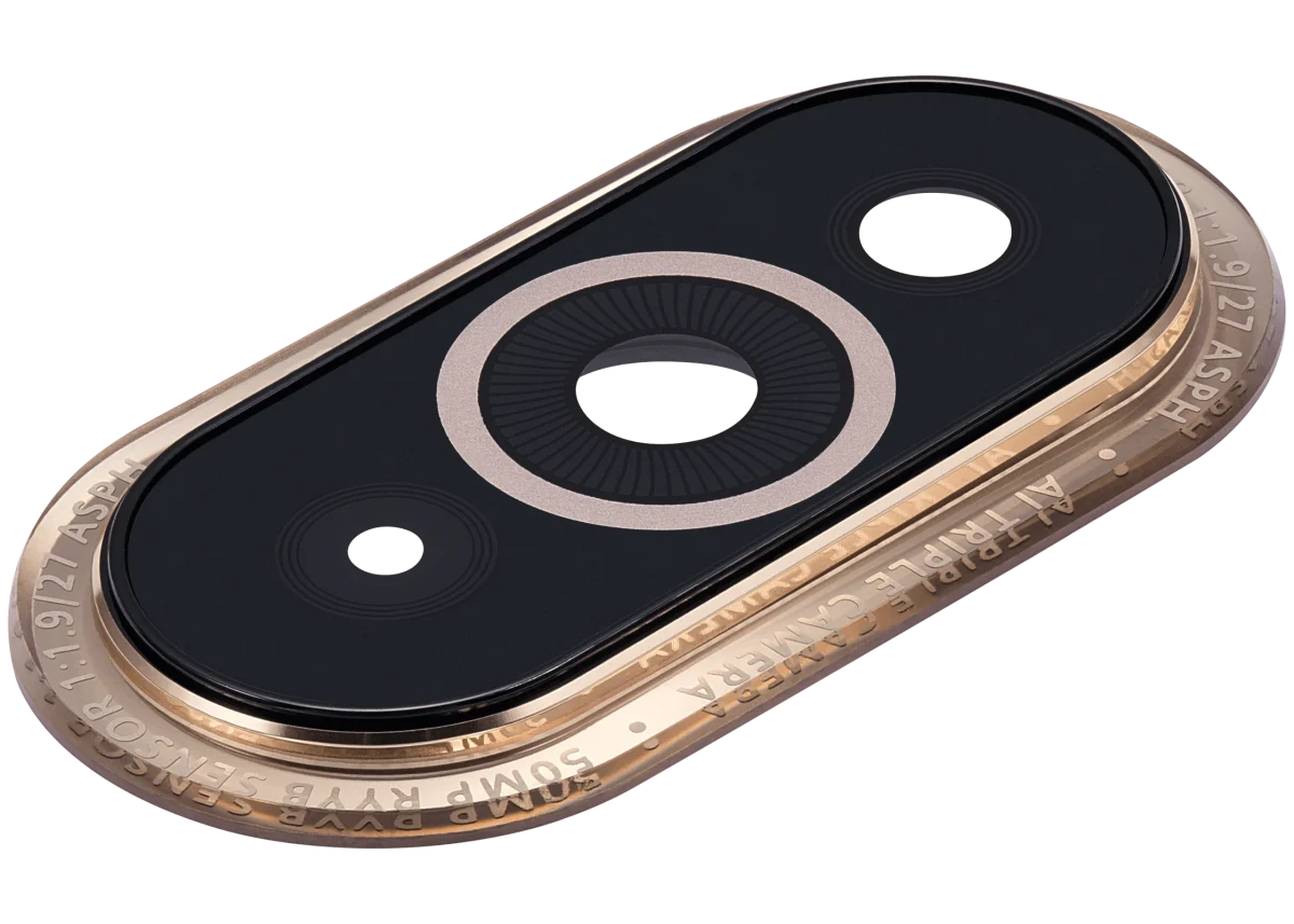 Huawei Nova 10 İle Uyumlu Arka Kamera Lensi Braketli (Altın) - Görsel 3