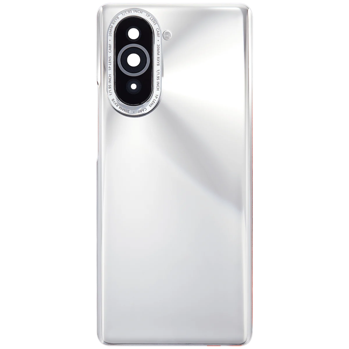 Huawei Nova 10 İle Uyumlu Arka Kapak Camı Kamera Lensli (Altın) - Görsel 3