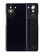 Huawei Nova 10 İle Uyumlu Arka Kapak Camı Kamera Lensli (Siyah) - Görsel 7