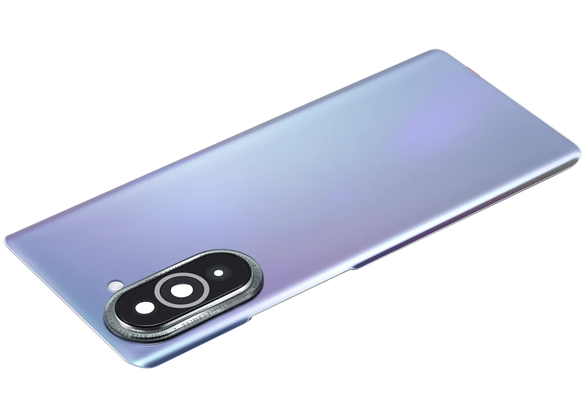Huawei Nova 10 İle Uyumlu Arka Kapak Camı Kamera Lensli (Violet) - Görsel 5